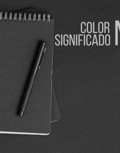 significado del color negro
